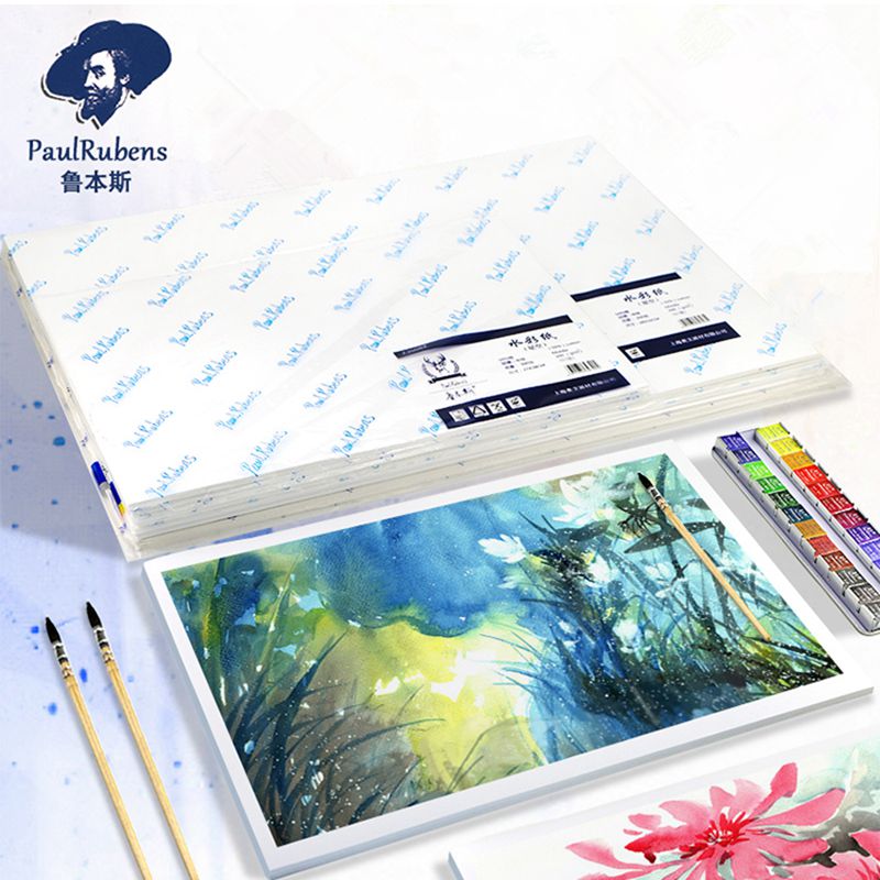 Ink Blotter Paper - Paul Rubens Professional กระดาษสีน้ําผ้าฝ้าย 50% 300g
