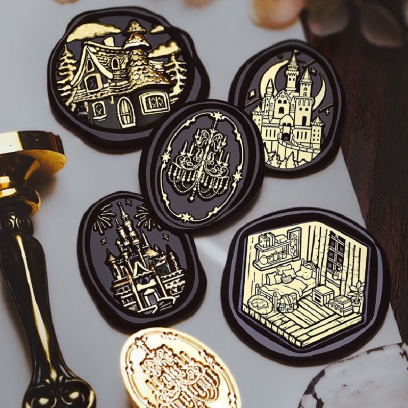 ตราประทับขี้ผึ้งวินเทจ ฮาโลวีน - Wax Seal Stamp Set บทวิจารณ์และราคา