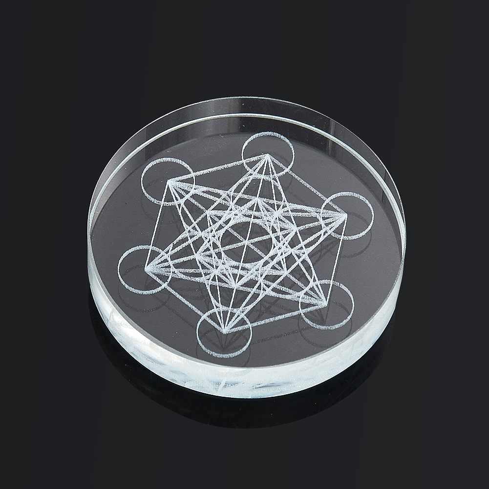 Metatron Cube คริสตัลขาตั้งฐาน - Paper Weight Crystal บทวิจารณ์และราคา