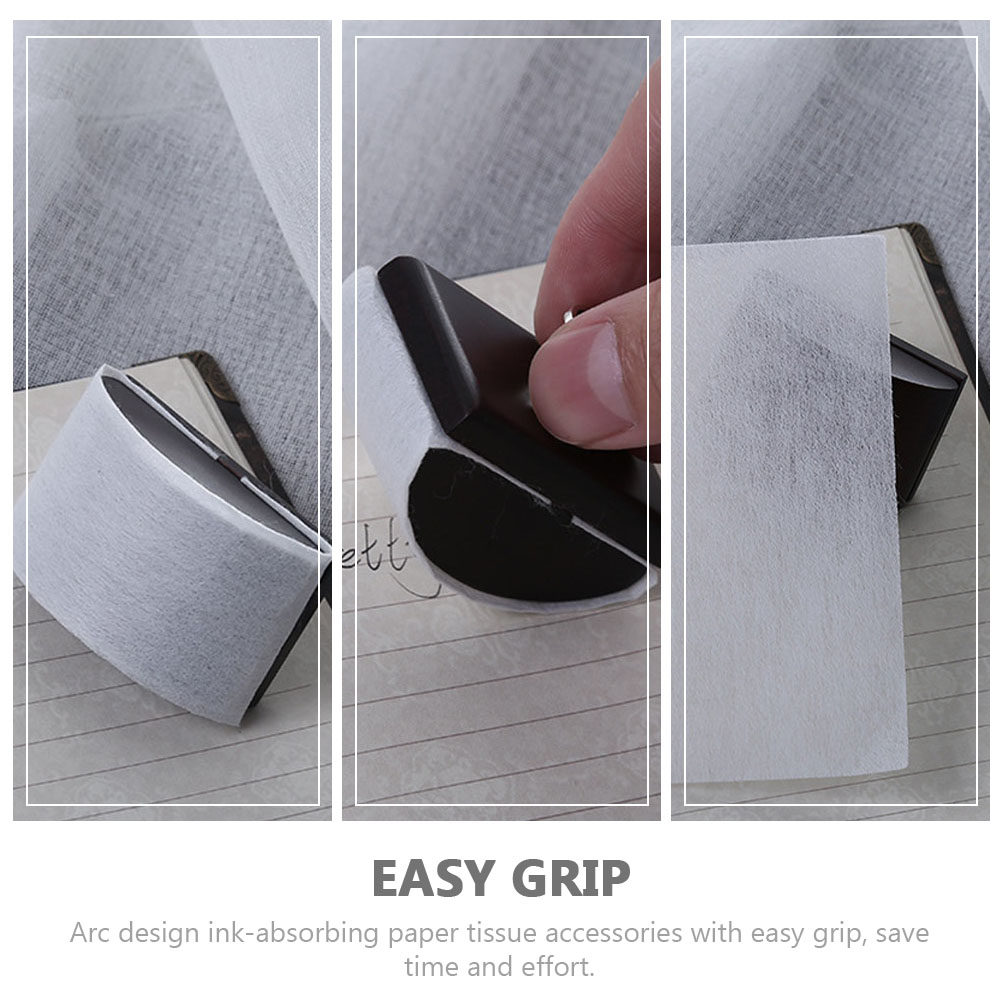 กระดาษซับหมึกไม้แบบกะทัดรัด 2  - Ink Blotter Paper บทวิจารณ์และราคา