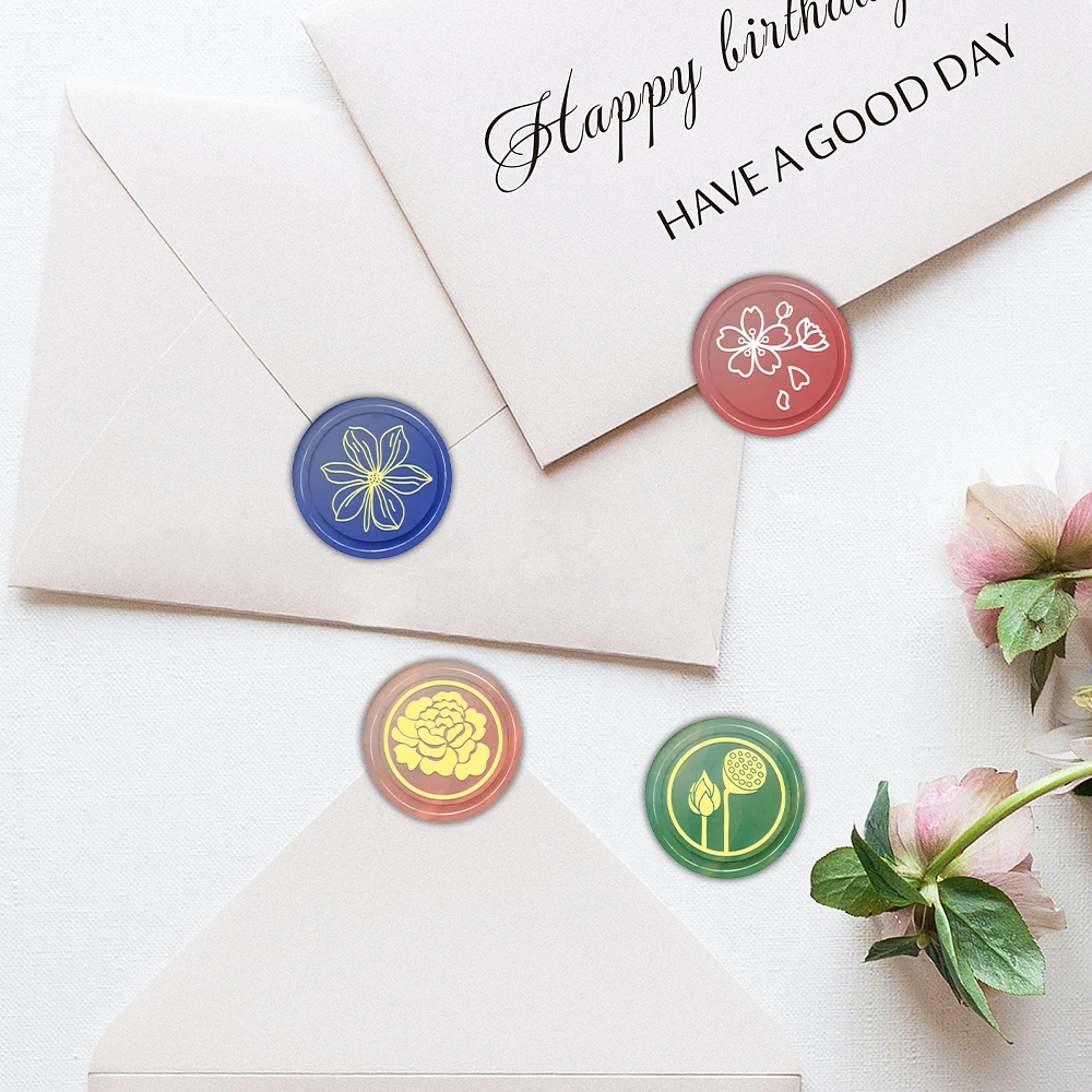 ชุดตราประทับขี้ผึ้ง 1 หัวตราทอ - Wax Seal Stamp Set บทวิจารณ์และราคา