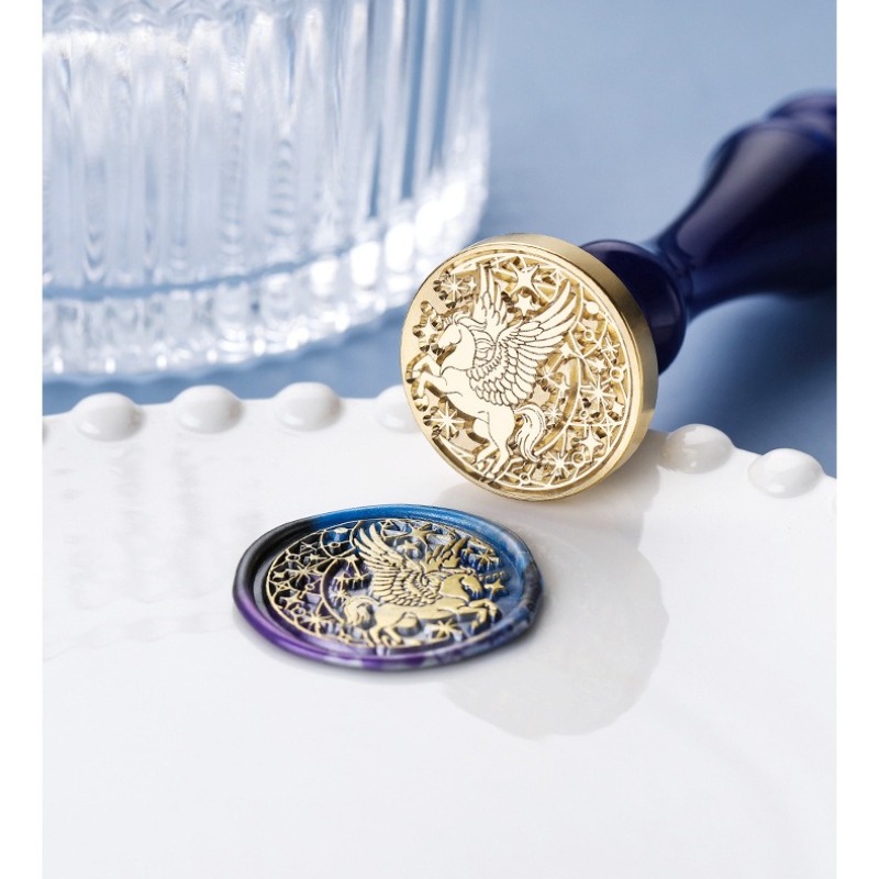 ชุดอุปกรณ์ประทับตราขี้ผึ้งครบช - Wax Seal Stamp Set บทวิจารณ์และราคา