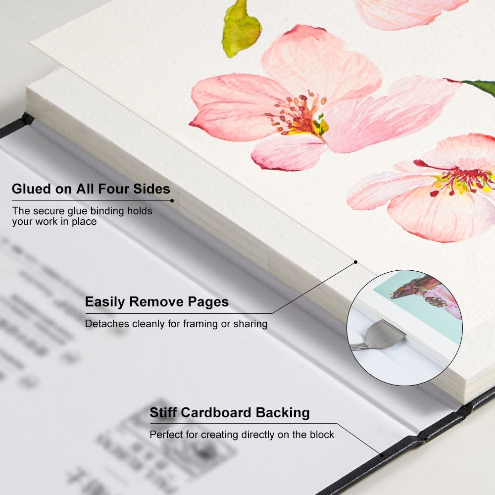 สมุดวาดเขียนสีน้ำ Paul rubens  - Ink Blotter Paper บทวิจารณ์และราคา
