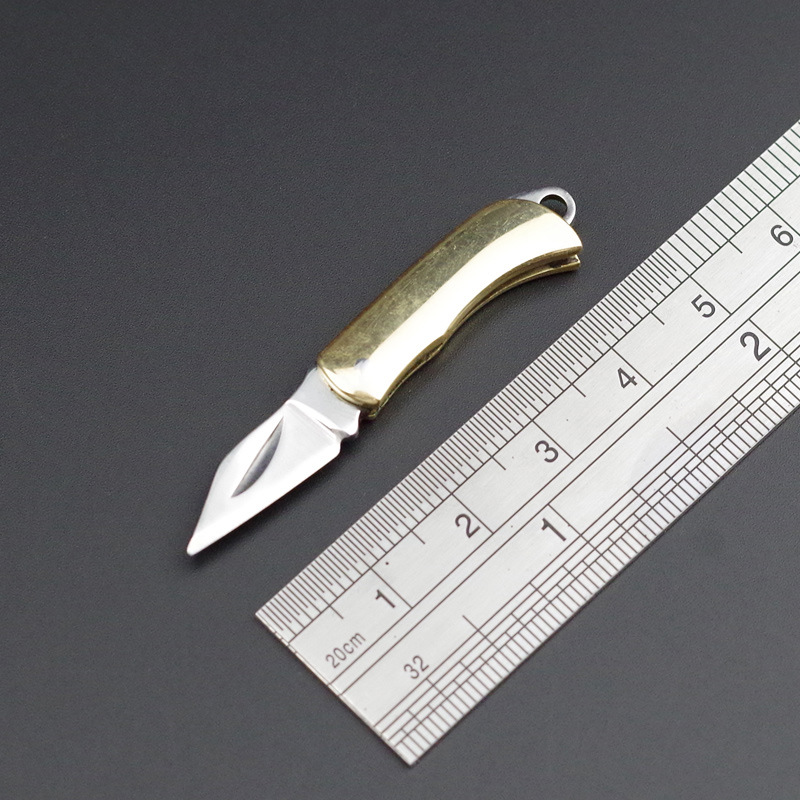ทองเหลืองพับมีดพกพาพวงกุญแจที่ - Letter Opener Brass บทวิจารณ์และราคา