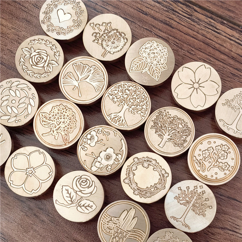 ขี้ผึ้งตราประทับหัวแสตมป์ดอกไม - Wax Seal Stamp Set บทวิจารณ์และราคา