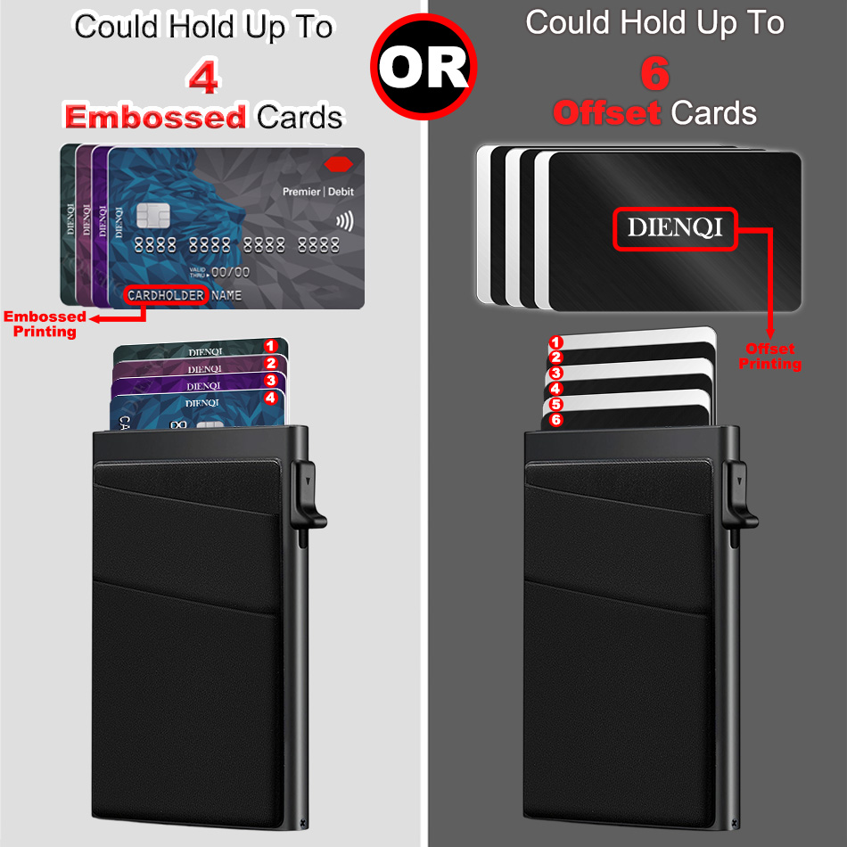RFID ธุรกิจผู้ถือบัตรเครดิตกระ - Index Card Holder บทวิจารณ์และราคา