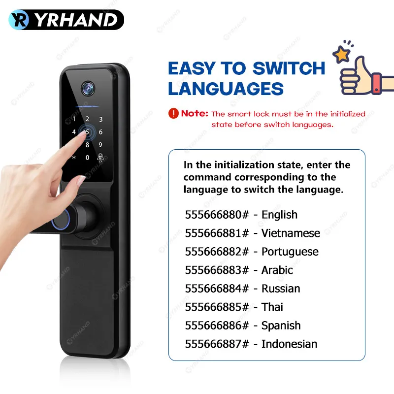 YRHAND H01 Fechadura Eletronic - Letter Opener Brass บทวิจารณ์และราคา